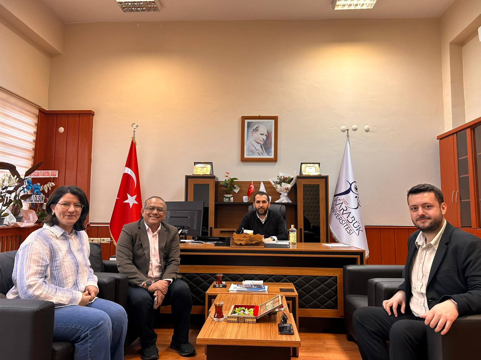 Prof. Dr. Nordin Yahaya’nın yüksekokulumuza gerçekleştirdiği akademik ziyaret