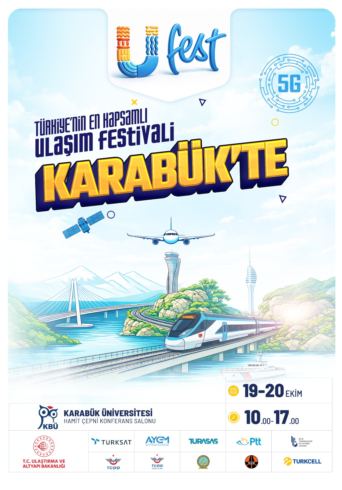 U-FEST Ulaşım Festivali Afişi