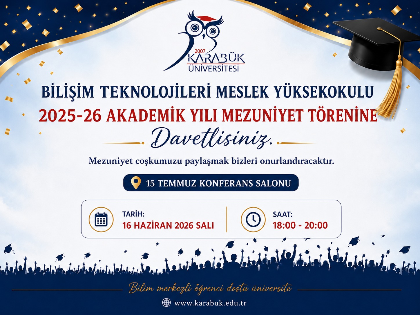 Mezuniyet Töreni Daveti