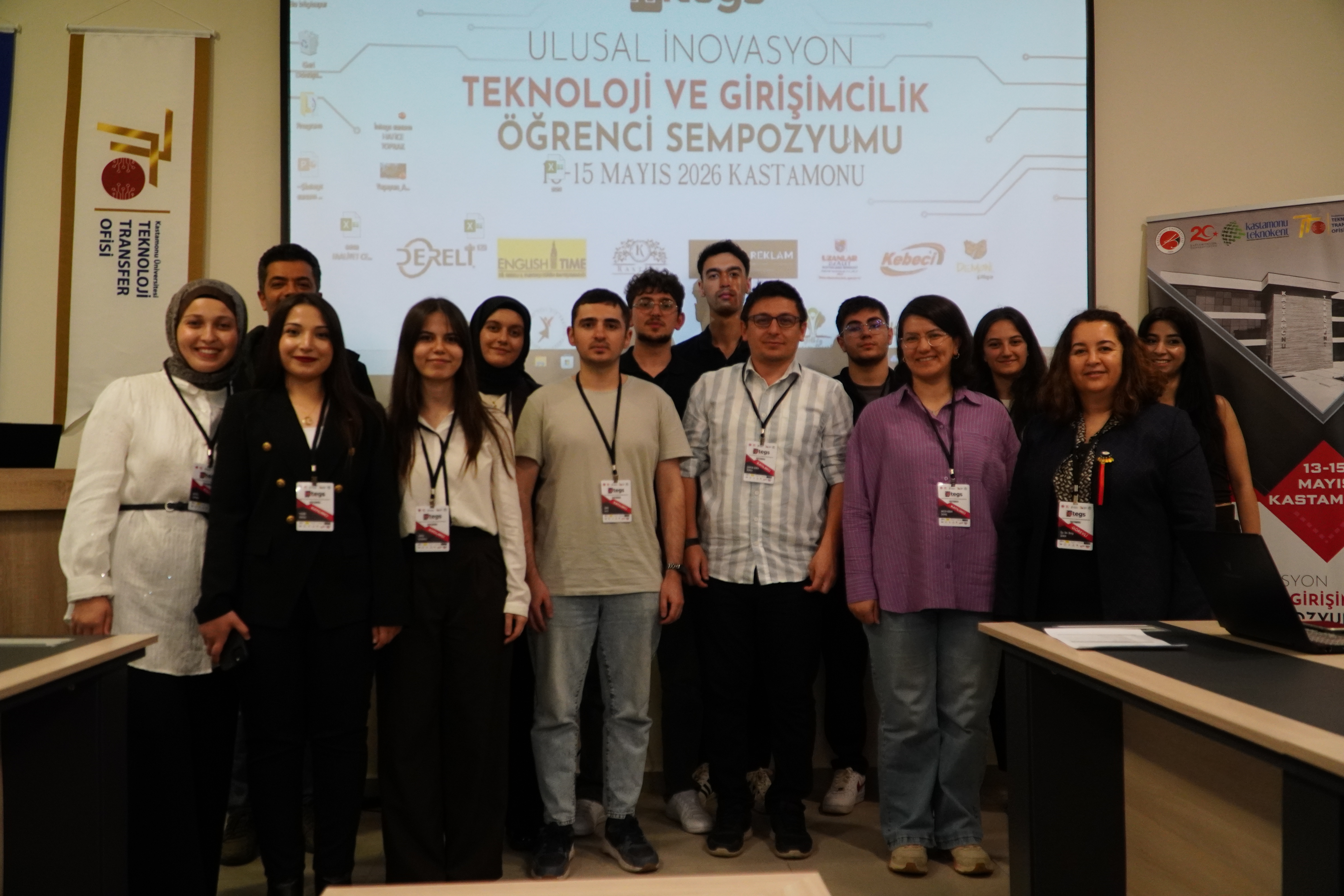 Öğrencilerimizin INTEGS 2026 Ulusal İnovasyon, Teknoloji ve Girişimcilik Öğrenci Sempozyumu katılımı2