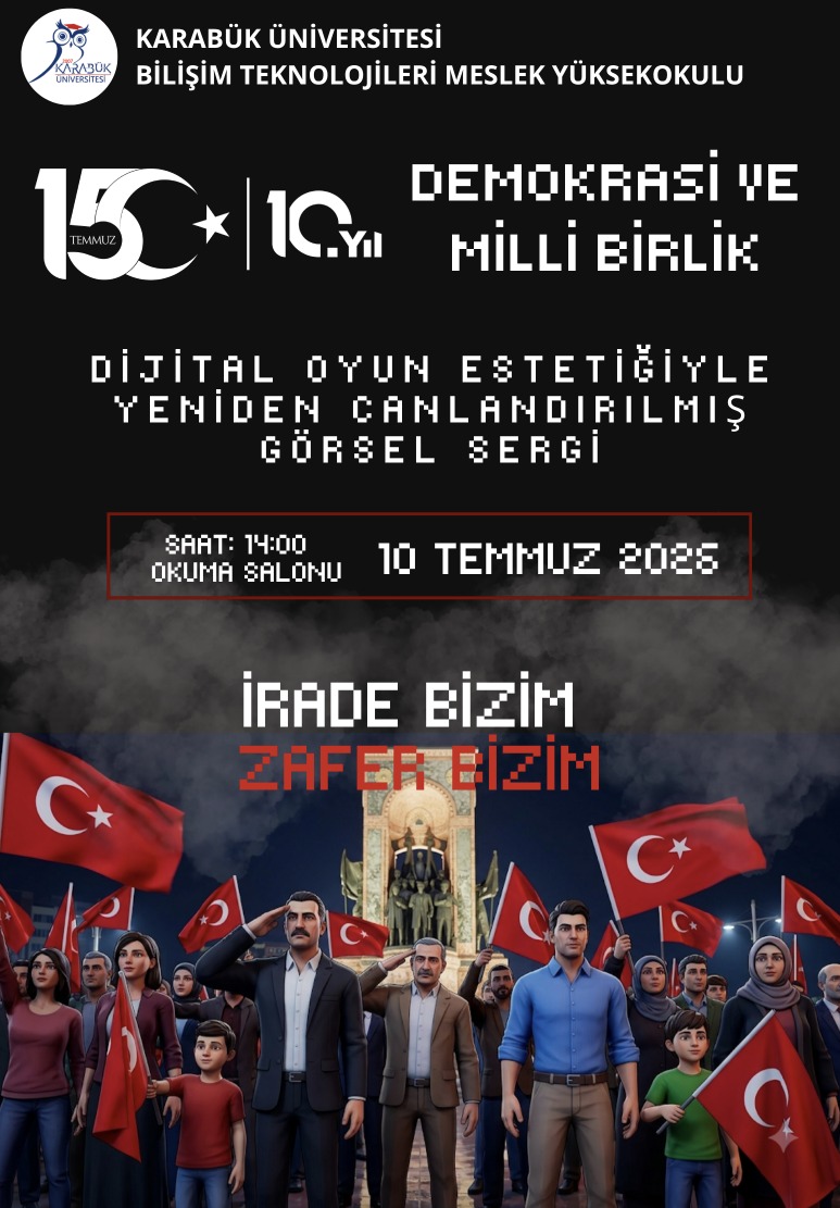 15 Temmuz Dijital Görsel Sergisi